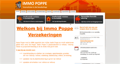 Desktop Screenshot of poppe.be